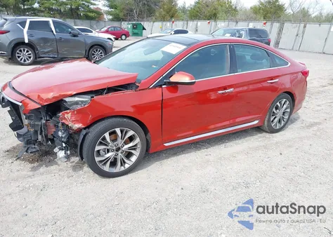 2015 Hyundai Sonata Limited 2.0T z USA, uszkodzony, nr VIN 5NPE34AB6FH123897